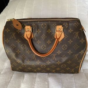 AUTHENTIC LOUIS VUITTON SPEEDY 30 MONOGRAM CANVAS